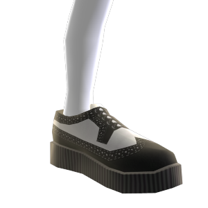 Saddle Shoes with Socks