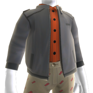 Retro-Jacke mit Hemd