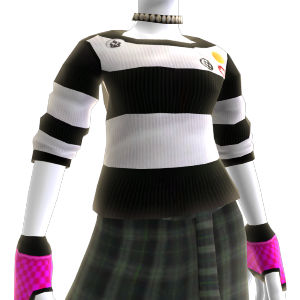 Gestreifter Pullover